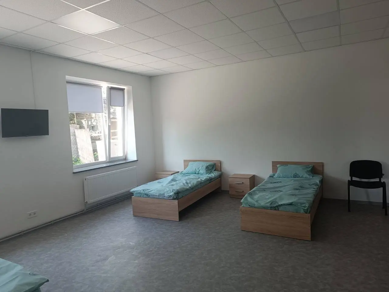 Просторная спальня